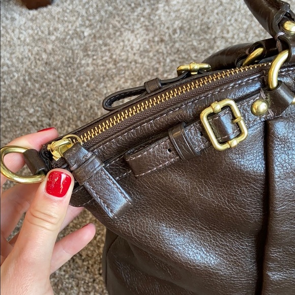 Brown Leather Coach Purse! - Picture 3 of 8